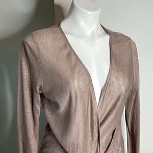 NWOT PURE Lightweight Linen Cardigan Duster